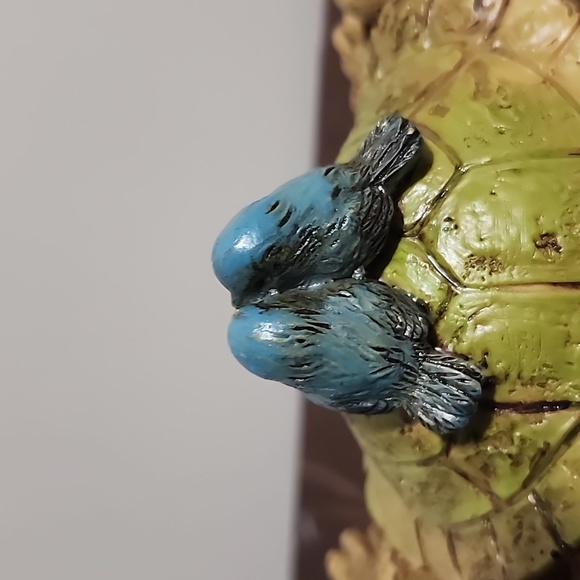 Turtle and Bird Hanging Decor - Blue and Green - Picture 9 of 10